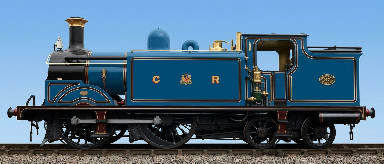 A Caledonian Railway 439 class locomotive